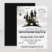 Halloween, Griezelfeestje voor een Nieuw Huis Kaart (Voorkant / Achterkant)