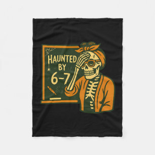 Halloween Griezelig 67 Six Seven Meme 1 (14) Fleece Deken