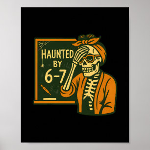 Halloween Griezelig 67 Six Seven Meme 1 (14)  Poster