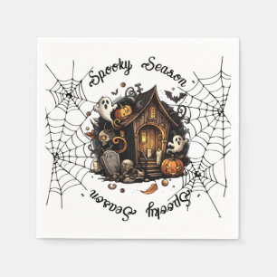 Halloween 👻 griezelig seizoen 💀 Servetten 🍽️