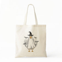 Halloween Griezelige Gans Boodschappentas