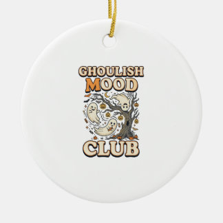 Halloween Griezelige Mood Club Keramisch Ornament