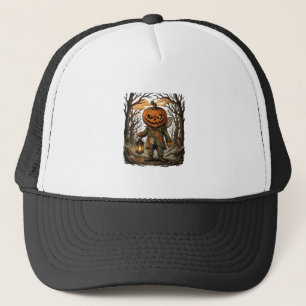 Halloween Griezelige Pompoen Vogelverschrikker Lan Trucker Pet