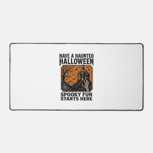 Halloween Griezelige Shirt Spooky Vintage Feest On Bureaumat