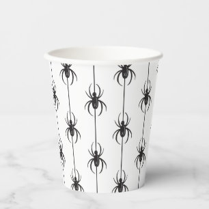 Halloween Griezelige Spin Papieren Bekers