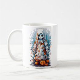 Halloween Griezelige Spookachtige Geheime Pop Koffiemok