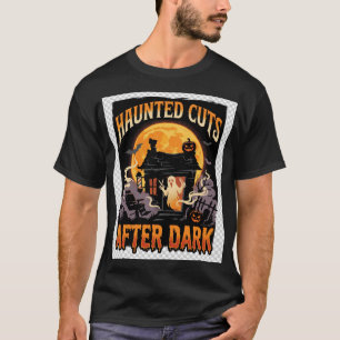 Halloween Griezige Kapper Nacht T-shirt