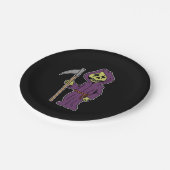 Halloween Grim Reaper Cartoon Bord (Gekanteld)