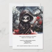 Halloween Grim Reaper Kaart (Voorkant)