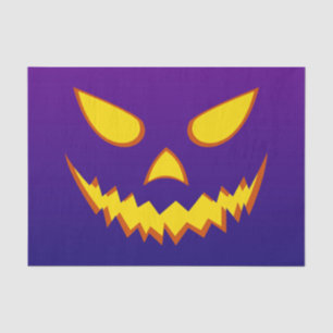 Halloween Grinning Face Jack op Lantern Pumpkin Tissuepapier