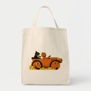 Halloween Grocery Canvas tas