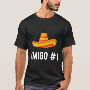 Halloween Groep Matching Kostuum Grappig Mexicaans T-shirt