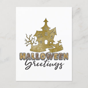 Halloween Groeten - Halloween Briefkaart