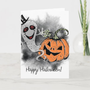 Halloween Groeten Kaart