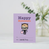 Halloween Groeten voor Kinderen Briefkaart (Staand voorkant)