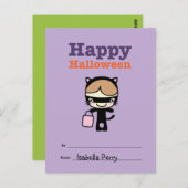 Halloween Groeten voor Kinderen Briefkaart (Voorkant / Achterkant)