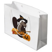 Halloween  groot cadeauzakje (Achterkant Gekanteld)