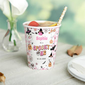 Halloween Groovy Ghost 1e verjaardag Papieren Bekers