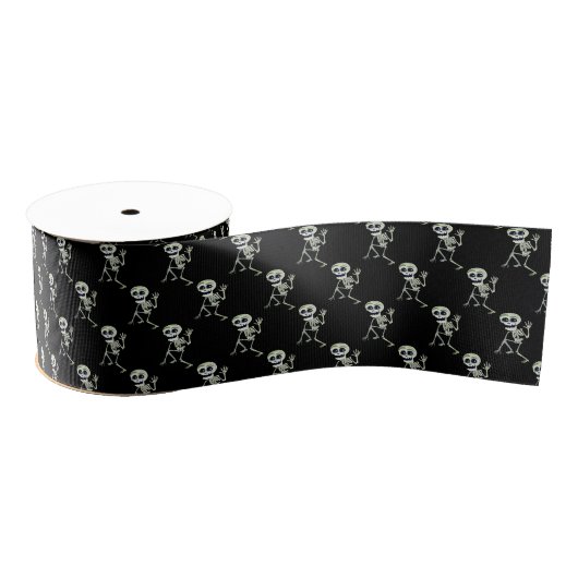 Halloween Grosgrain Lint-skelet Lint (Spoel)