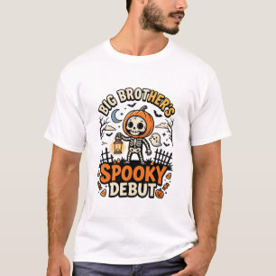 Halloween Grote Broer Griezelige Debuut T-shirt