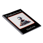Halloween Grumpy vampire Carnet Spiral (Côté Droit)