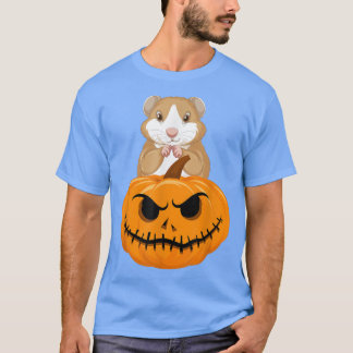 Halloween Guinee Mannen Pompoenen Vrouwen jongens  T-shirt