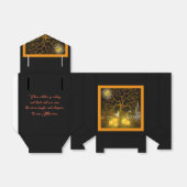 Halloween gunst traktatie dozen bedankdoosjes (Uitgevouwen)