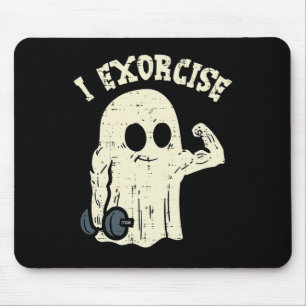 Halloween Gym Ghost Ik Exorcise Fun Workout Kostuu Muismat