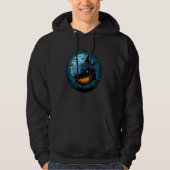Halloween haaienkostuum voor volwassenen en Kinder Hoodie (Voorkant)
