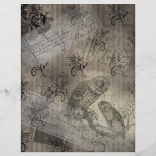 Halloween Halloween Halloween Ephemera Papier page