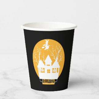 Halloween Halloween Halloween Papieren Bekers