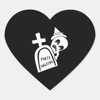 Halloween Halloween Hart Sticker