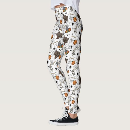 🐺 Halloween Halloween Leggings 🎃 💀 (Gauche)