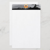 Halloween Hallowiggles Stationery Briefpapier (Voorkant / Achterkant)