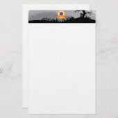 Halloween Hallowiggles Stationery Briefpapier (Voorkant / Achterkant)