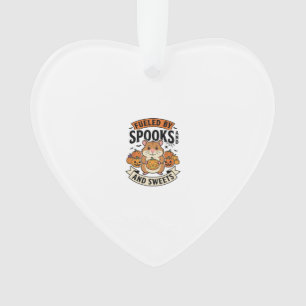 Halloween Hamster Aangedreven Door Spoken Grappig  Ornament