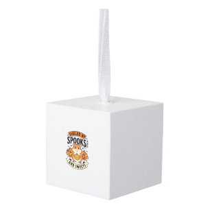 Halloween Hamster Gedreven Door Spoken Grappig Sch Kubus Ornament