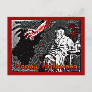 Halloween Hand in het Donkere Briefkaart