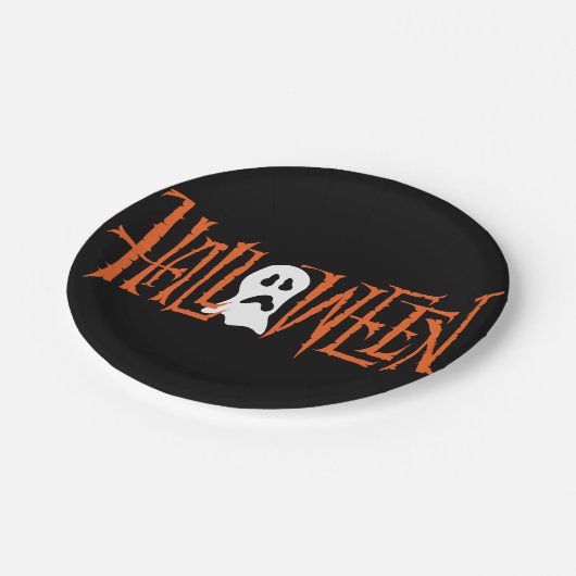HALLOWEEN HAND LETTERING | BORDEN PAPIER PARTIJ PAPIEREN BORDJE (Gekanteld)