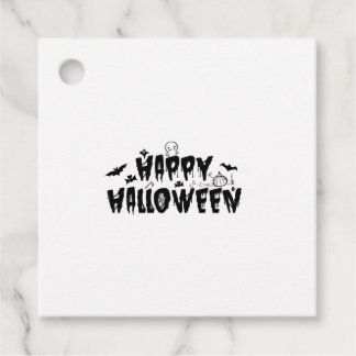 Halloween Happy Bedankjes Labels