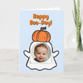 Halloween Happy Birthday Kaart (Voorkant)