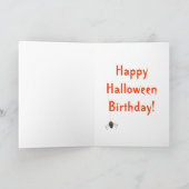 Halloween Happy Boo Day Kaart (Binnen)