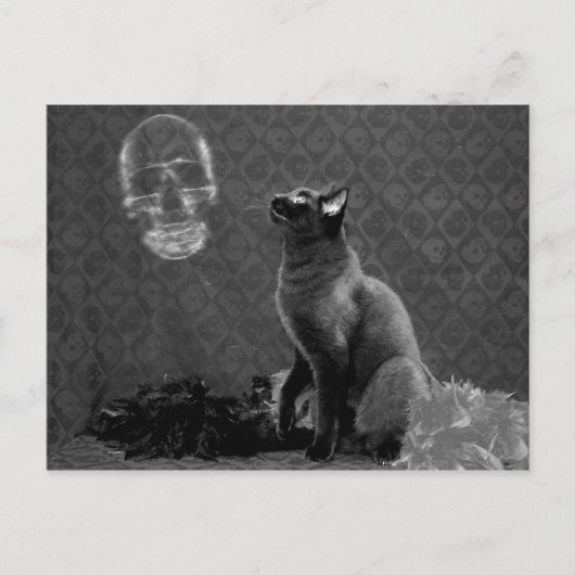 Halloween Happy en de Ghost Briefkaart (Voorkant)