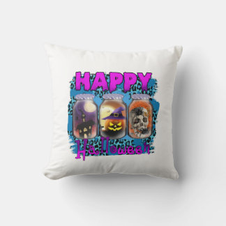Halloween Happy Halloween Birthday Kussen