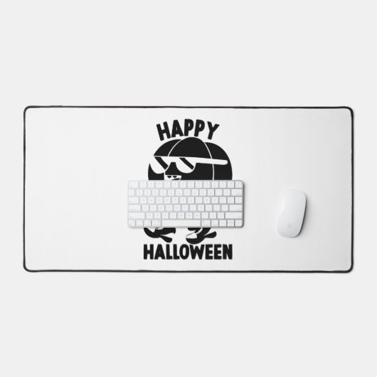 Halloween Happy Halloween pompoen Bureaumat (Keyboard & Muis)