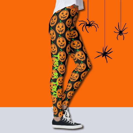 Halloween Happy Pumpkin Leggings Yogabroek