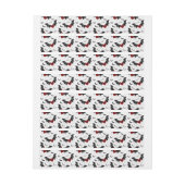 Halloween hart met zwarte vleermuisvleugels (Vel)