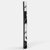 Halloween hart met zwarte vleugels Case-Mate iPhone case (Achterkant/rechts)