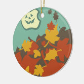 Halloween Harvest Keramisch Ornament (Links)