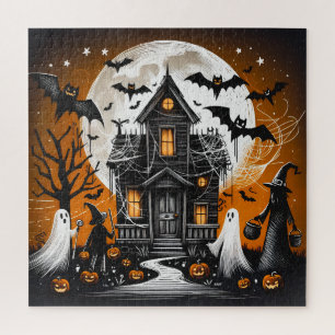 Halloween hauned house legpuzzel